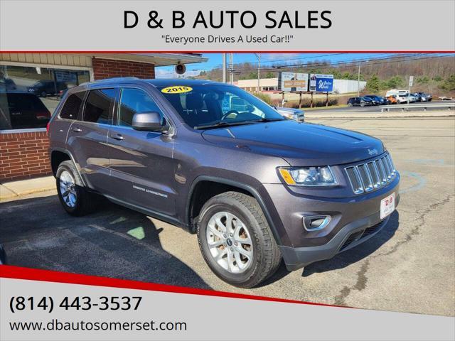 used 2015 Jeep Grand Cherokee car, priced at $14,125