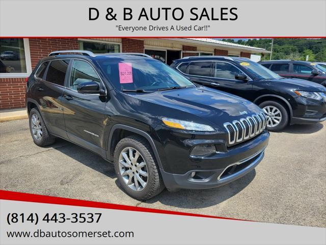 used 2018 Jeep Cherokee car, priced at $18,495