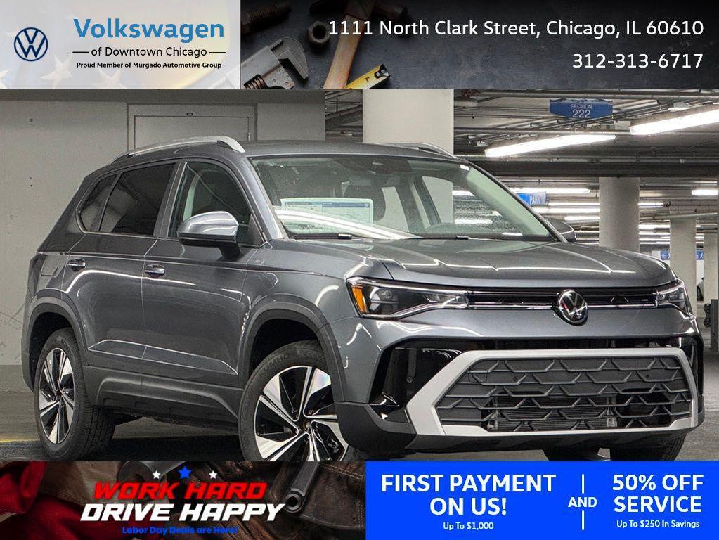 new 2025 Volkswagen Taos car, priced at $30,991