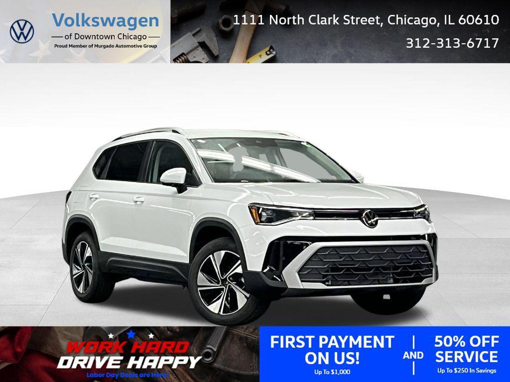 new 2025 Volkswagen Taos car, priced at $30,491