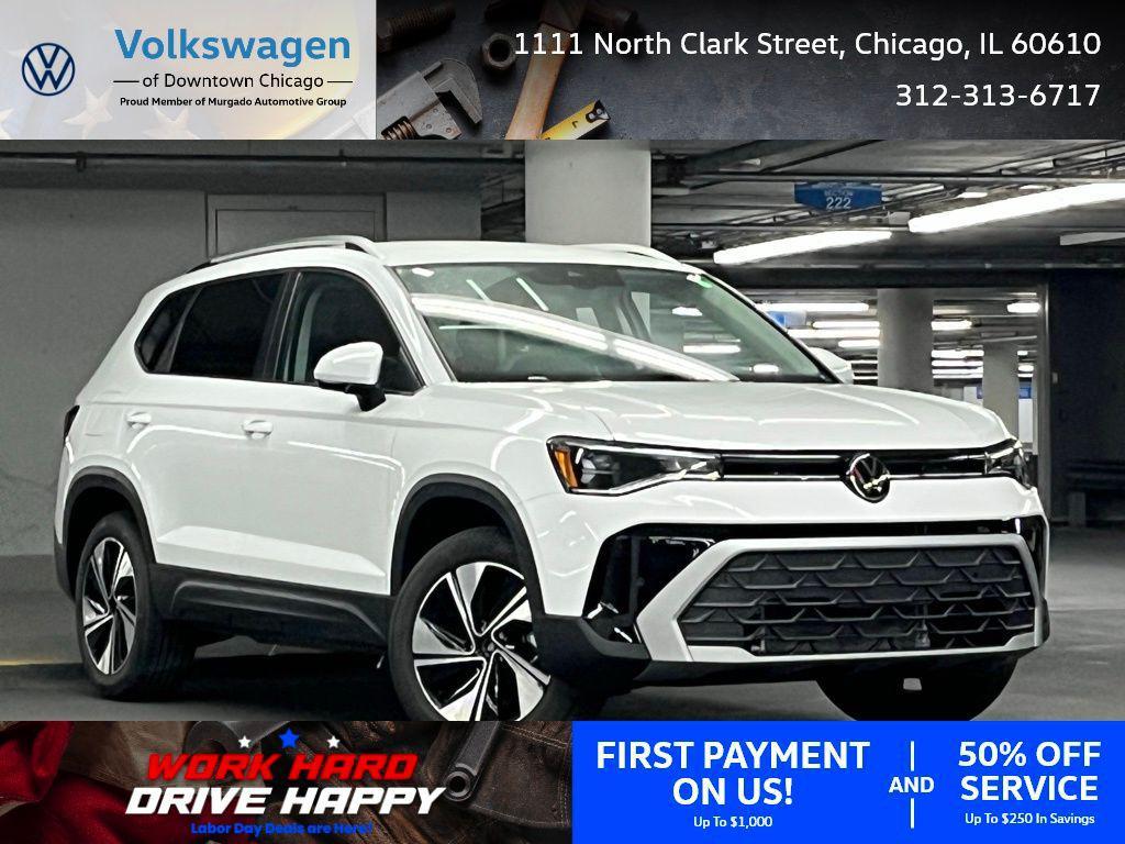 new 2025 Volkswagen Taos car, priced at $30,491