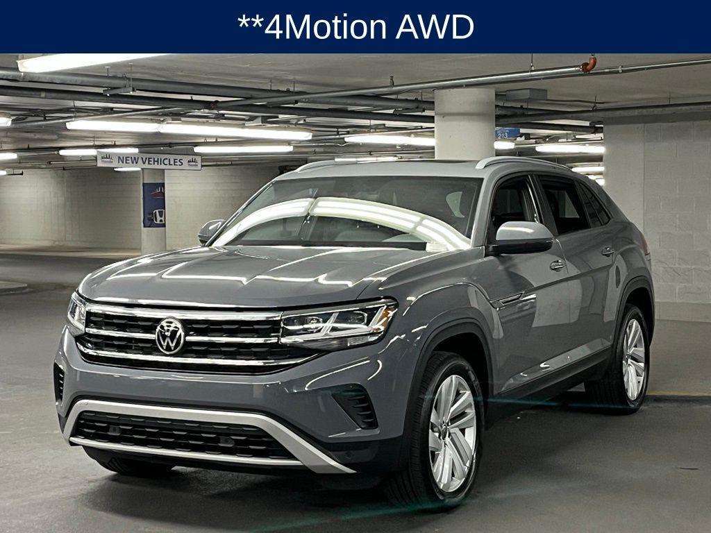 used 2022 Volkswagen Atlas Cross Sport car, priced at $29,000