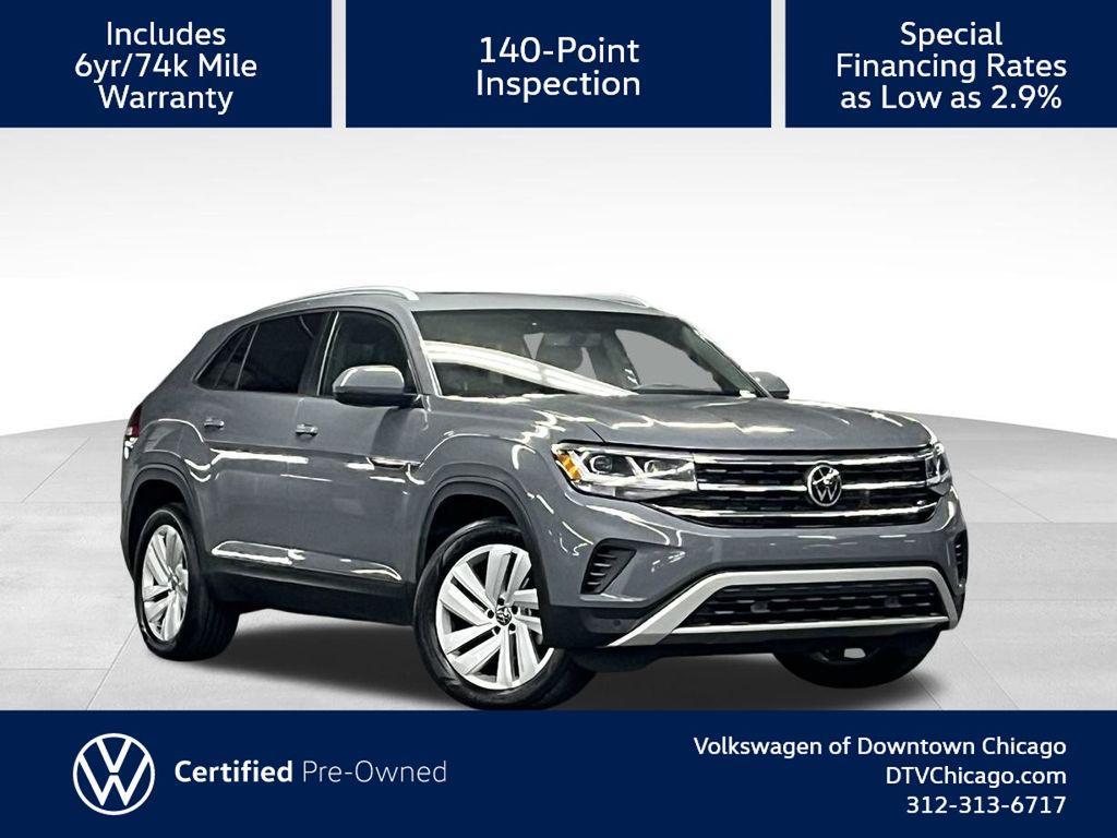 used 2022 Volkswagen Atlas Cross Sport car, priced at $29,501