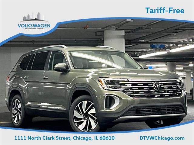 new 2025 Volkswagen Atlas car, priced at $47,222