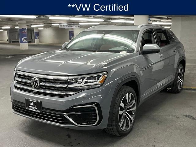 used 2022 Volkswagen Atlas Cross Sport car, priced at $33,500