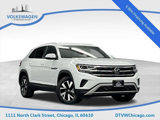 used 2022 Volkswagen Atlas Cross Sport car, priced at $27,501