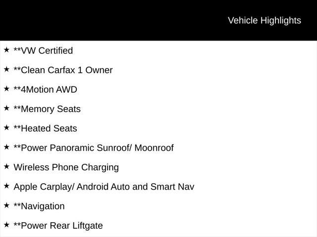 used 2021 Volkswagen Atlas Cross Sport car, priced at $29,750