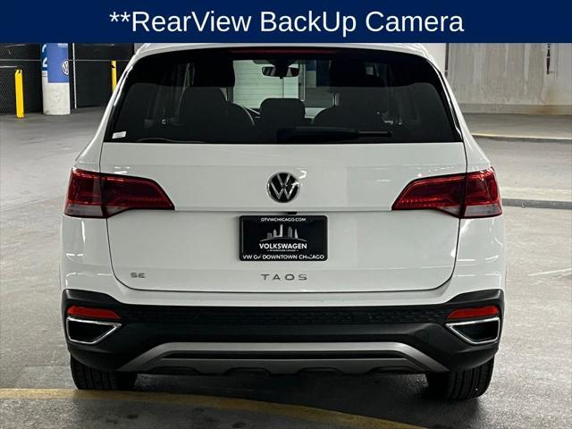 used 2023 Volkswagen Taos car, priced at $24,500