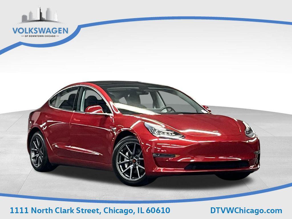 used 2018 Tesla Model 3 car, priced at $17,500