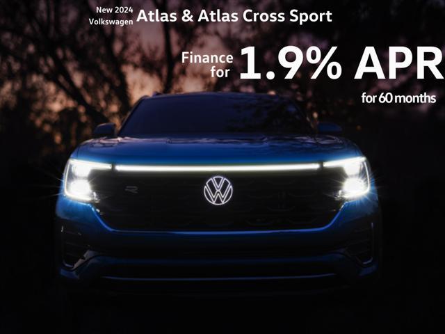 new 2024 Volkswagen Atlas Cross Sport car, priced at $38,236