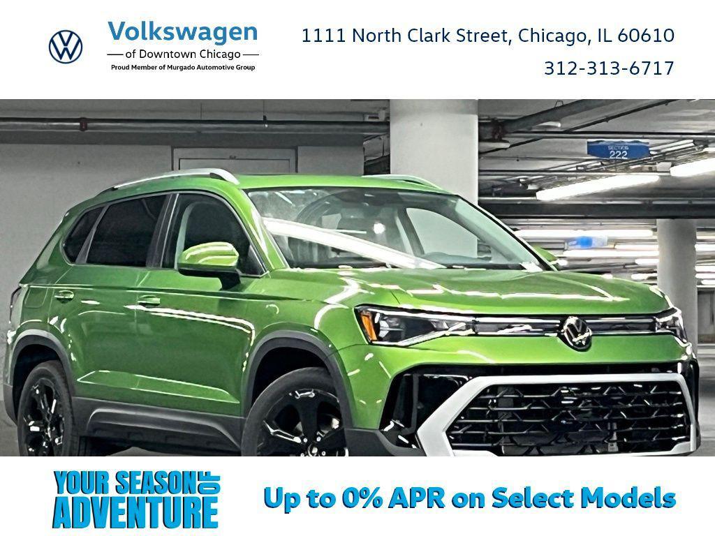 new 2025 Volkswagen Taos car, priced at $34,406