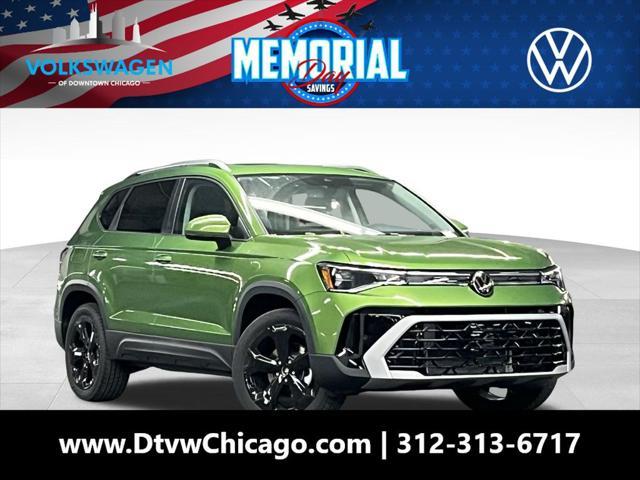 new 2025 Volkswagen Taos car, priced at $33,906