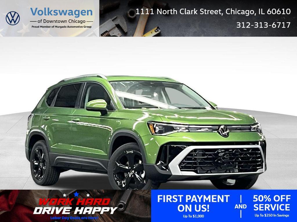 new 2025 Volkswagen Taos car, priced at $34,406