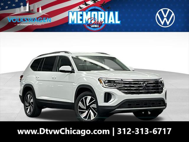 new 2025 Volkswagen Atlas car, priced at $39,140