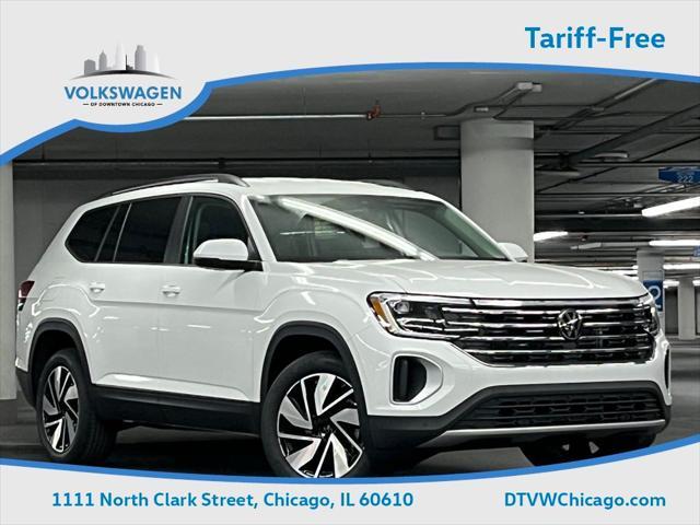 new 2025 Volkswagen Atlas car, priced at $41,640