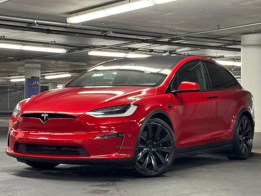 used 2022 Tesla Model X car, priced at $42,000