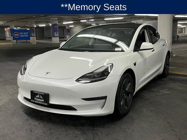 used 2021 Tesla Model 3 car, priced at $22,000