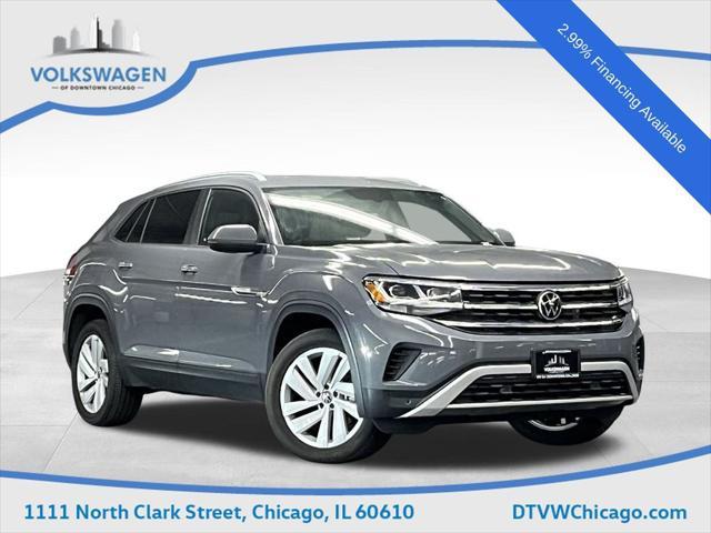 used 2021 Volkswagen Atlas Cross Sport car, priced at $27,750