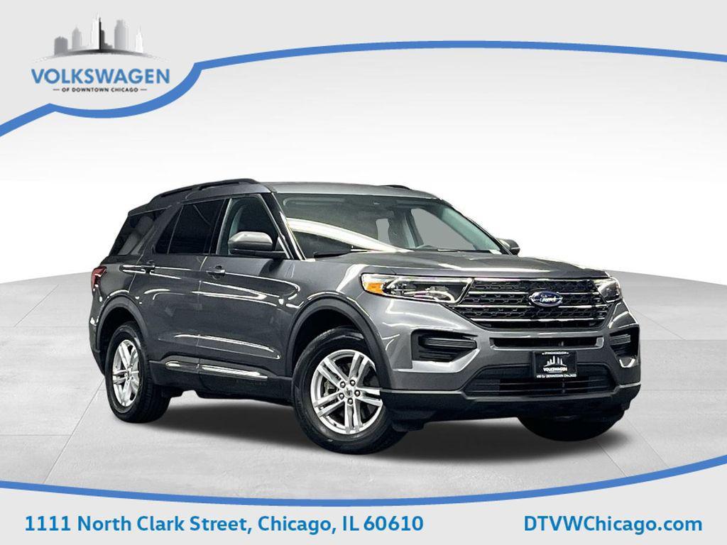used 2022 Ford Explorer car, priced at $28,500