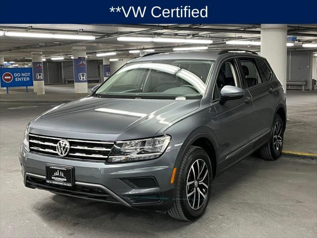 used 2021 Volkswagen Tiguan car, priced at $19,250