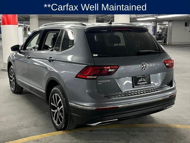 used 2021 Volkswagen Tiguan car, priced at $19,000