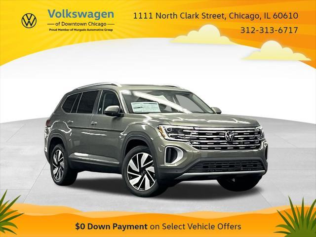 new 2025 Volkswagen Atlas car, priced at $43,926
