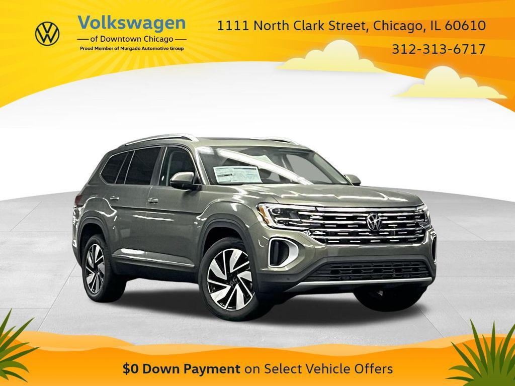 new 2025 Volkswagen Atlas car, priced at $43,926