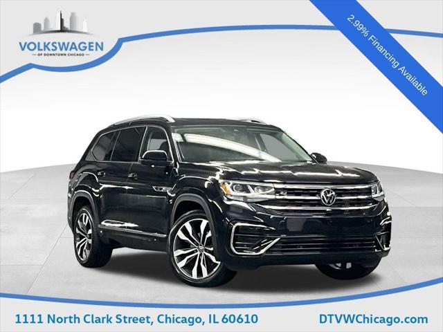 used 2021 Volkswagen Atlas car, priced at $30,900