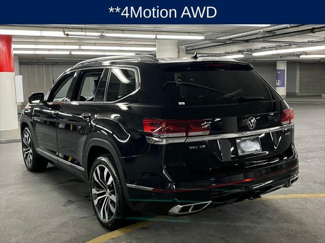 used 2021 Volkswagen Atlas car, priced at $30,600