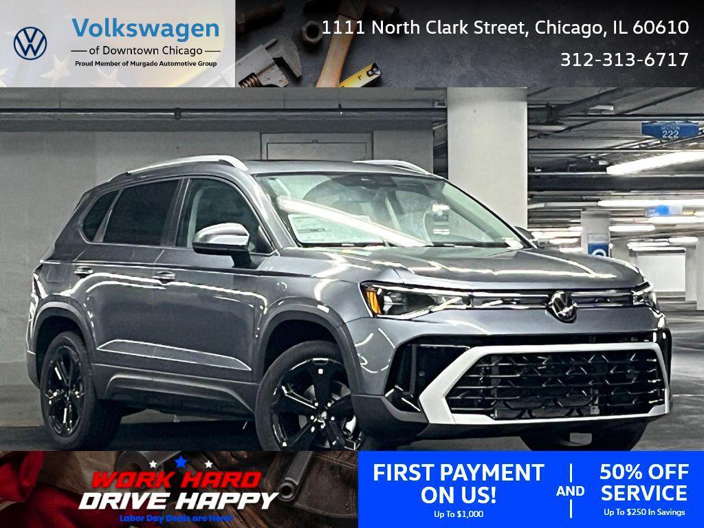 new 2025 Volkswagen Taos car, priced at $36,192