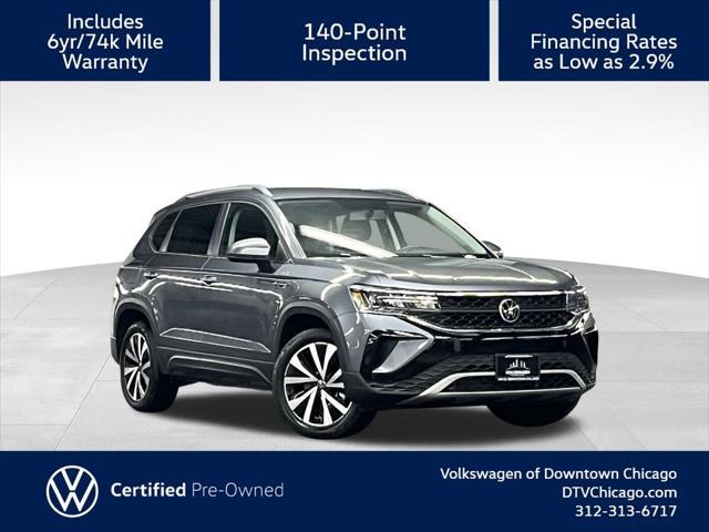 used 2022 Volkswagen Taos car, priced at $24,500