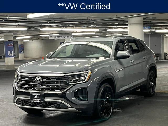 used 2024 Volkswagen Atlas Cross Sport car, priced at $35,500