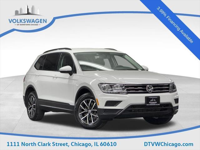 used 2021 Volkswagen Tiguan car, priced at $18,500