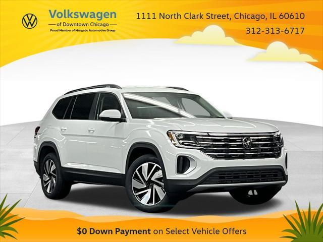 new 2025 Volkswagen Atlas car, priced at $44,075