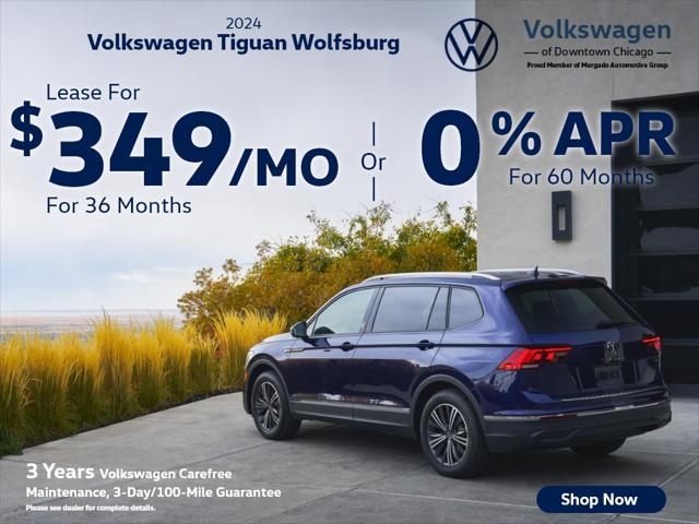 new 2024 Volkswagen Tiguan car, priced at $27,272