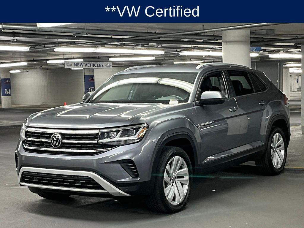 used 2022 Volkswagen Atlas Cross Sport car, priced at $25,500