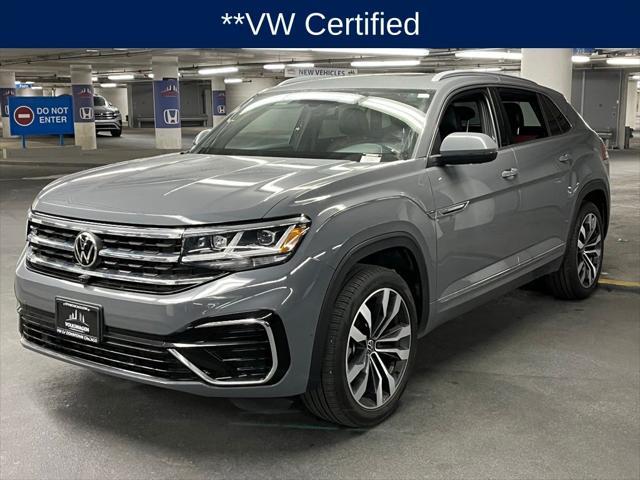 used 2021 Volkswagen Atlas Cross Sport car, priced at $31,500