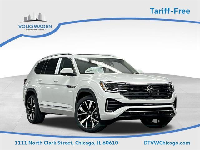 new 2025 Volkswagen Atlas car, priced at $53,421