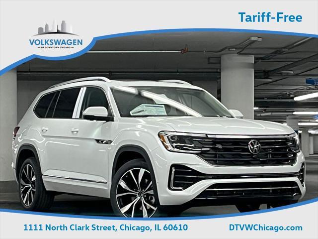 new 2025 Volkswagen Atlas car, priced at $53,421
