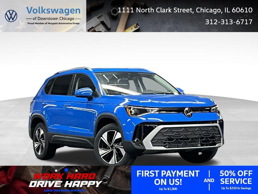new 2025 Volkswagen Taos car, priced at $29,647