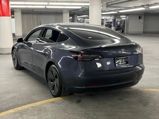 used 2023 Tesla Model 3 car, priced at $22,500