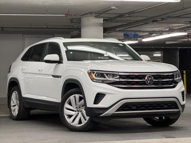 used 2021 Volkswagen Atlas Cross Sport car, priced at $28,000