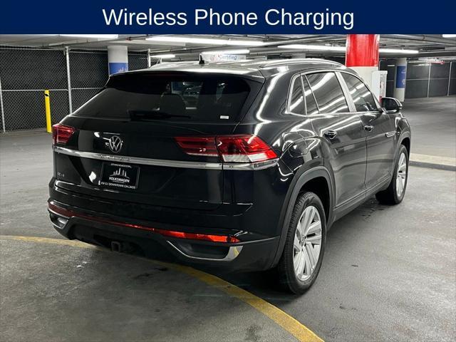 used 2021 Volkswagen Atlas Cross Sport car, priced at $27,400