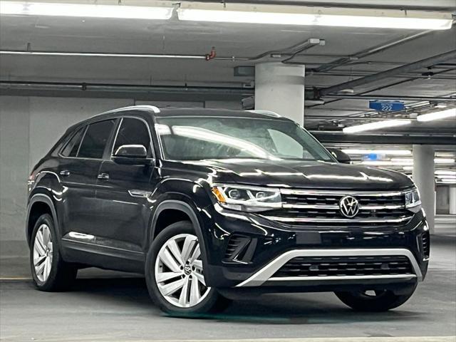 used 2021 Volkswagen Atlas Cross Sport car, priced at $27,400