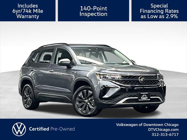 used 2023 Volkswagen Taos car, priced at $23,000