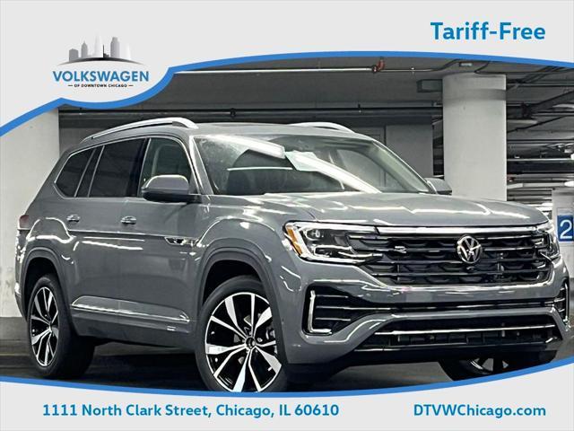 new 2025 Volkswagen Atlas car, priced at $53,201