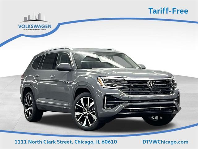 new 2025 Volkswagen Atlas car, priced at $53,201
