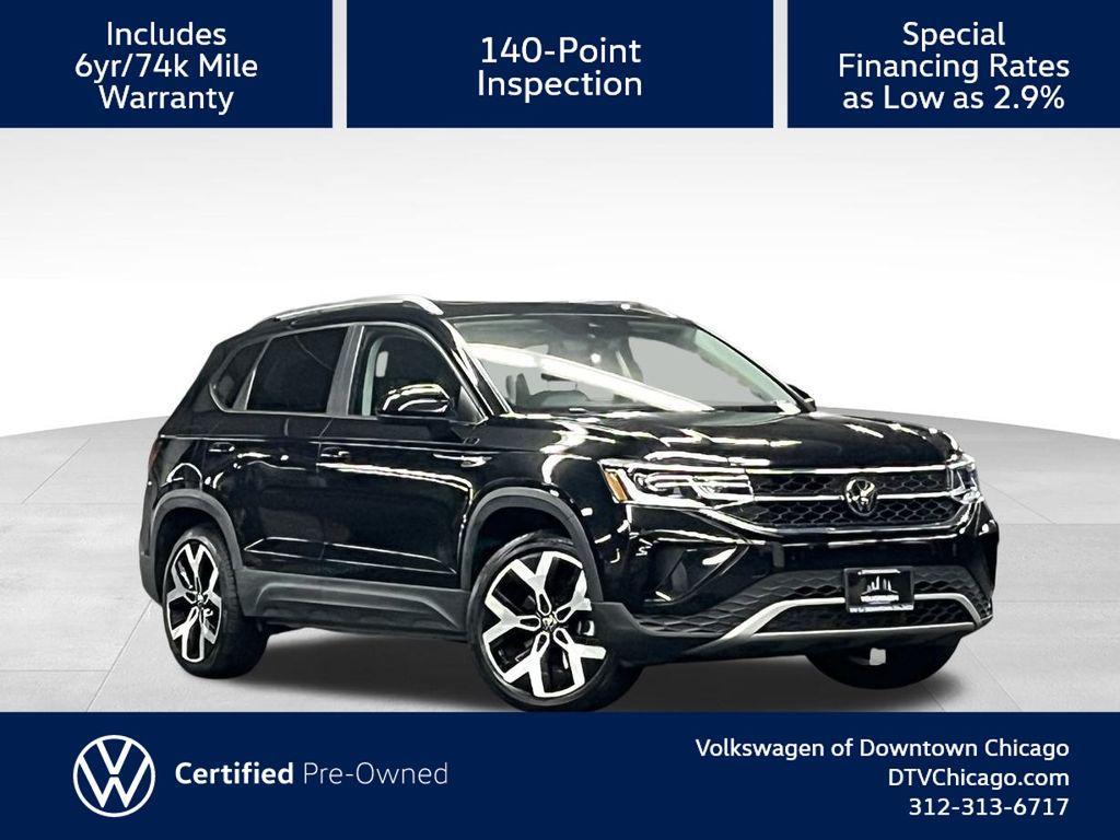 used 2023 Volkswagen Taos car, priced at $24,500
