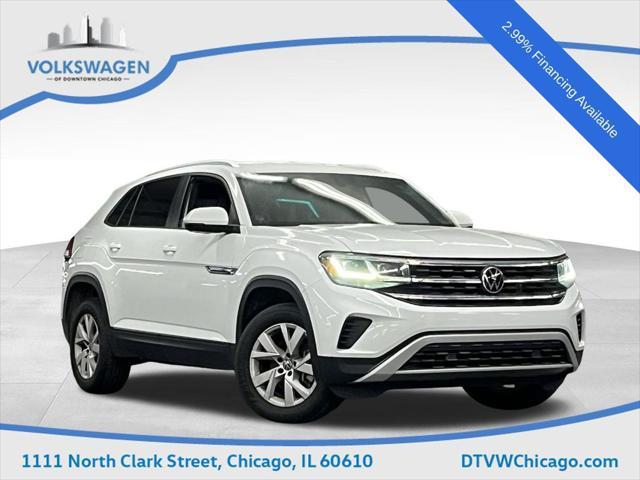 used 2021 Volkswagen Atlas Cross Sport car, priced at $21,000