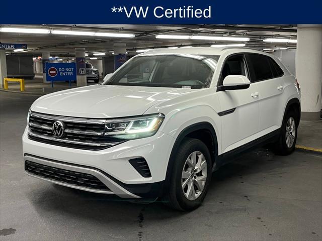 used 2021 Volkswagen Atlas Cross Sport car, priced at $21,000